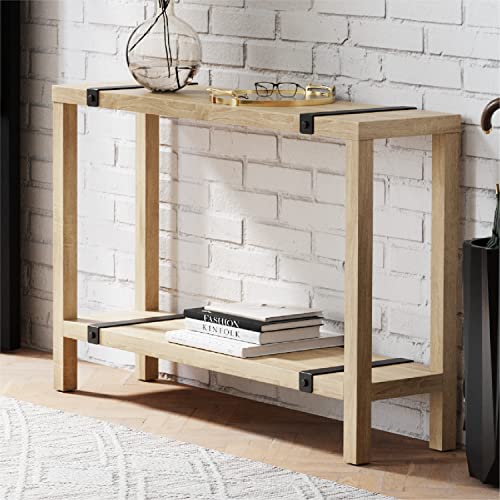 Industrial Rectangular Wood Entryway Table (2023 Collection)